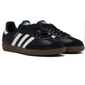 ADIDAS Black Samba OG Sneaker, Women Size 8/ Men Size 6.5
